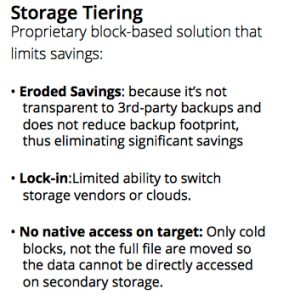 Komprise Archiving Transparent Archiving F3