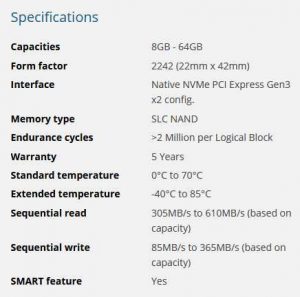 Cactus 730p Series Ssd Spectabl