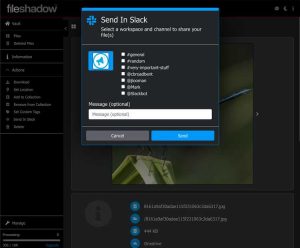 Fileshadow For Slack Sendfiletoslack