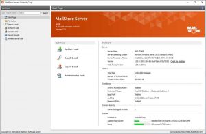 Mailstore Server Screenshot 