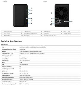 Synology Ds220 Spectabl