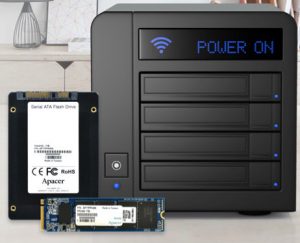 Apacer NAS SSDs for SMB and home-use NAS systems