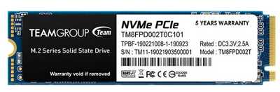 MP33 M.2 PCIe SSD 1TB