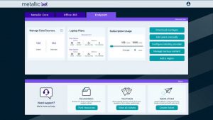 Metallic Endpoint Backup & Recovery 