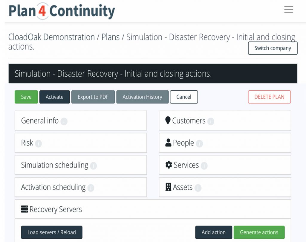 Plan4continuity