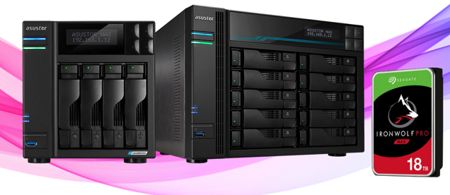 18tb Seagate Ironwolf Drives Certified On Asustor Nas
