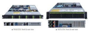 Gigabyte R152 Z33 And R272 Z34 Servers