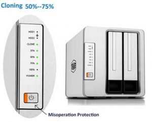 Terramaster D2 Clone Drive Duplicator