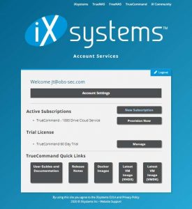 Truenas Truecommand Cloud Screenshot