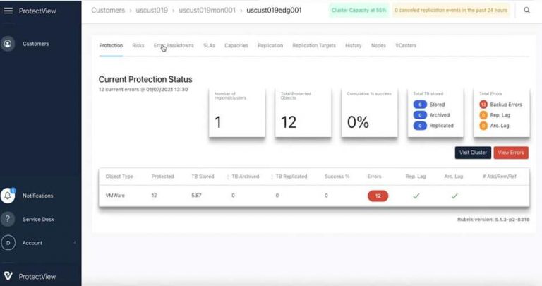 Assured Data Protection ProtectView Platform to Manage Rubrik Estate ...