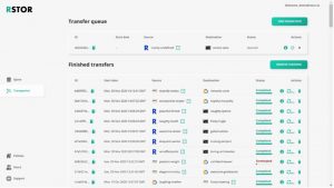 Rstor Management Console – Control Bucket Policies Rstor Management Console – Control Bucket Policies