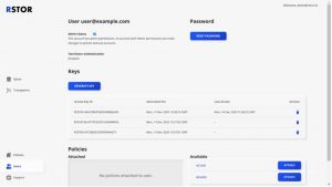 Rstor Management Console – Manage Rstor Transporter Data Migrations Rstor Management Console – Manage Rstor Transporter Data Migrations