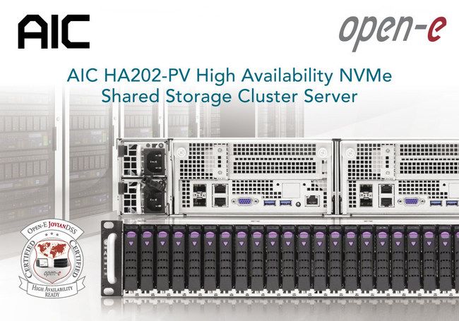 Aic Ha202 Pv Shared Storage Cluster Certified By Open E