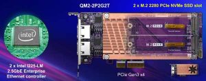 Qnap Qm2 2p2g2t Hba Ssd