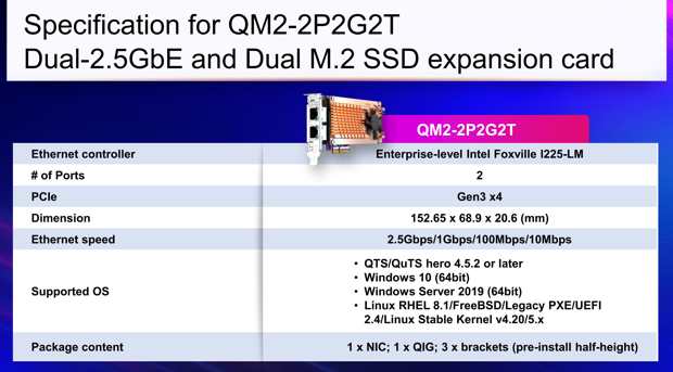 Qnap Qm2 2p2g2t Spectabl