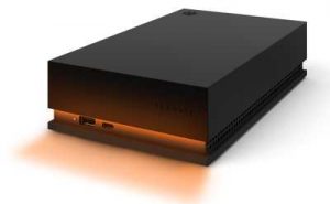 Seagate Firecuda Gaming Hub Left Orangeled