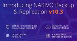 Nakivo V10.3 Intro