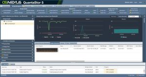 Osnexus Quantastor 5+grid+dashboard