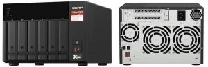 Qnap Ts 673a Nas Front And Rear