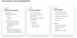 Triovault Kubernetes Scheme