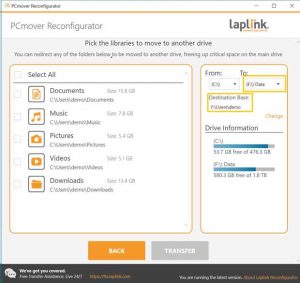 Laplink Pcmover Reconfigurator Laplink Pcmover Reconfigurator