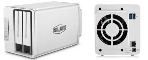 Terramaster F2 210 Nas Front And Rear