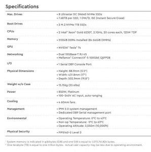 Wdc Ultrastar Edge Server. Spectabl Wdc Ultrastar Edge Server. Spectabl