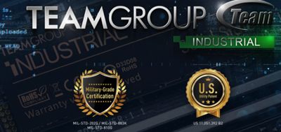 All Teamgroup Industrial Products Pass Military Grade Certification