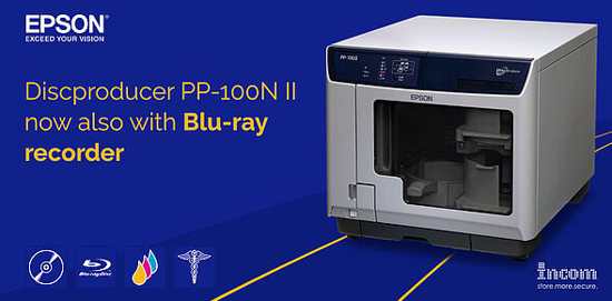 Icom De Epson Discproducer Pp 100ii Blu Ray Rekorder Icom De Epson Discproducer Pp 100ii Blu Ray Rekorder