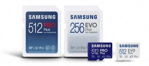 Samsung Introduces New PRO Plus and EVO Plus microSD and SD Cards 