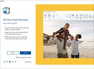 Winzip Image Manager