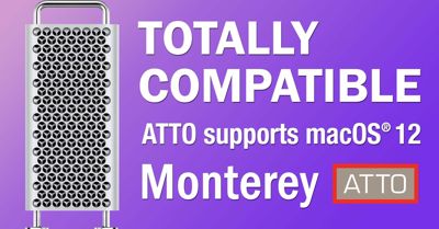 Atto Technology Supports Apple's Latest OS macOS 12 Monterey Atto Technology Supports Apple's Latest Os Macos 12 Monterey