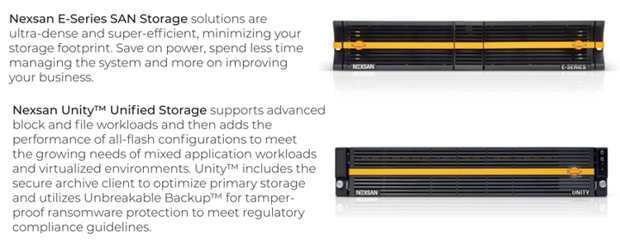 Storcentric Nexsan Tabl Storcentric Nexsan Tabl