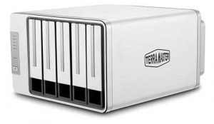 Terramaster D5 300c 5 Bay 2+3 Raid Storage Front