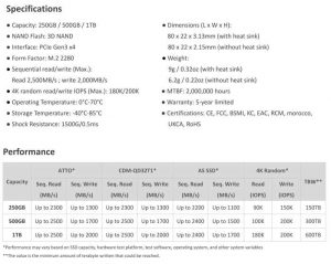 Adata Legend 740 Pcie Gen3 X4 M2 2280 Ssd Spectabl