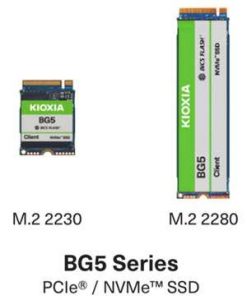 Kioxia Bg5 Series Clientssd Pcie Nvme