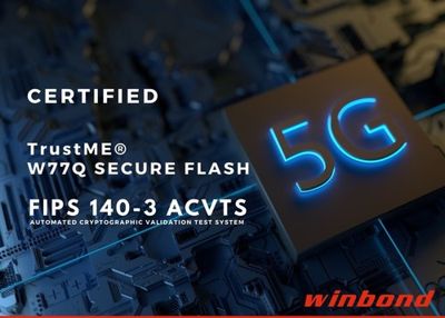 Winbond W77q Receives Fips 140 3 Validation