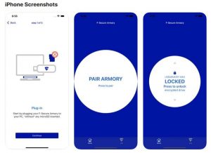 F Secure Armory Drive Iphone Screenshots