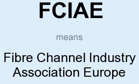 History 1998 Europe Fibre Channel Association
