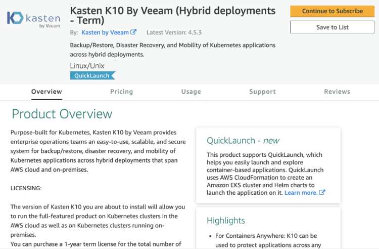 Veeam Acquires Kasten:Accelerating Cloud Data Management with  Kubernetes-native backup and DR