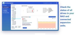 Qnap Drive Analyzer Screenshot. 1