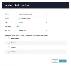 Rubrik Cloud Vault Secure Simple And Fast Setup