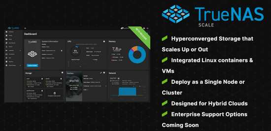 TrueNAS Scale Released and Resetting the NAS Paradigm