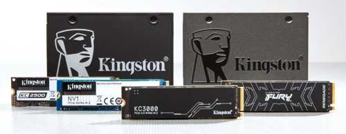 Kingston 2203 Client Ssd Family Shot Kingston 2203 Client Ssd Family Shot