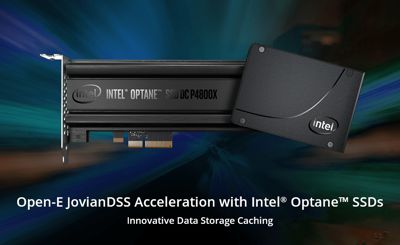 Open E Certifies New Intel Optane Ssds