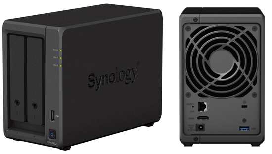 Synology Dva1622 1 Front And Rear Sn2206