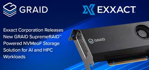 Xxact Corporation Releases New Graid Supremeraid™ Powered Nvmeof Storage Solution For Ai And Hpc 2206
