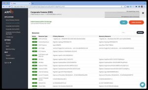 Aws Arpio Console Screenshot Aws Arpio Console Screenshot