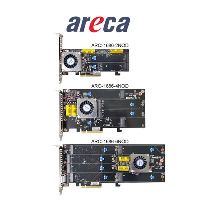 Starline Partner Areca Presents Nvme Controllers Arc 1686