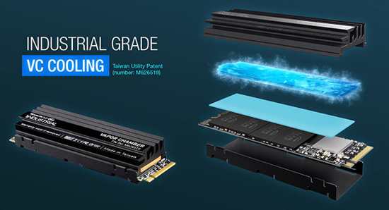 Teamgroup Industrial Grade Vc Cooling M.2 Ssd 2207 Intro